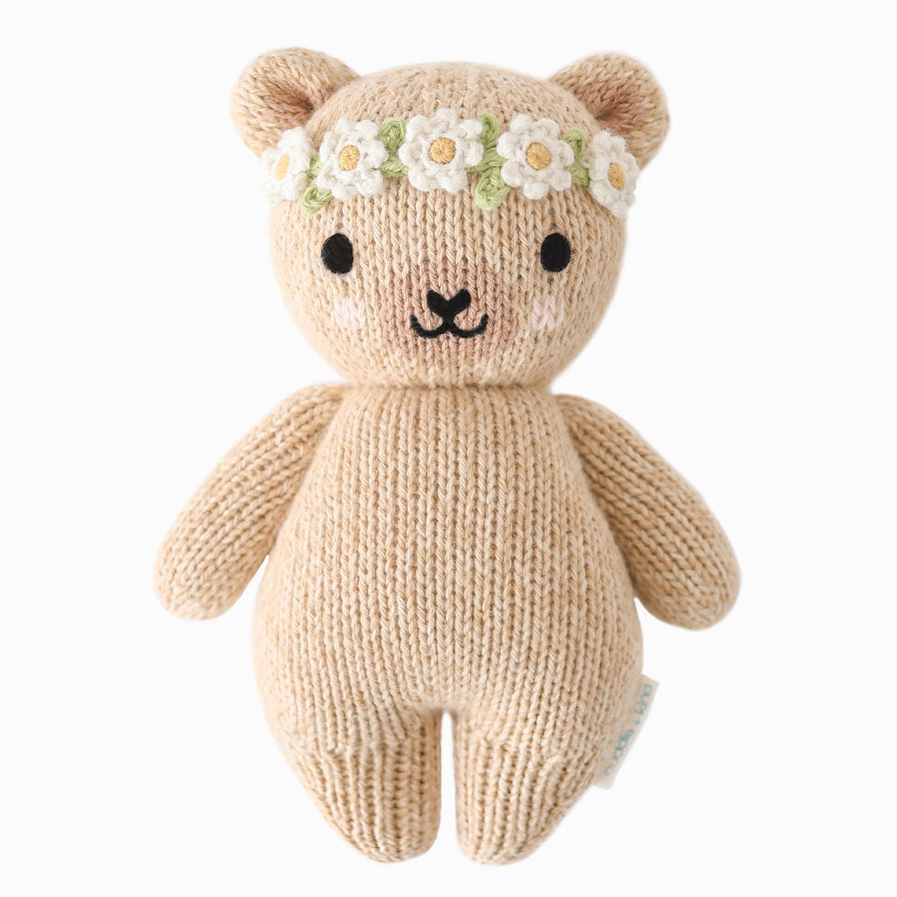 Cuddle + Kind Baby Honey Bear (Ivory Floral)