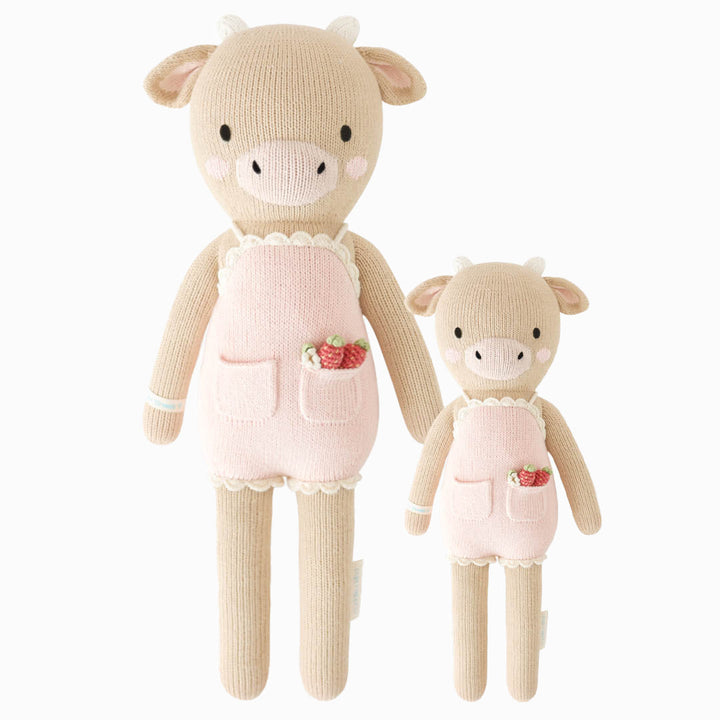 Cuddle + Kind Ava The Cow (Powder Pink)