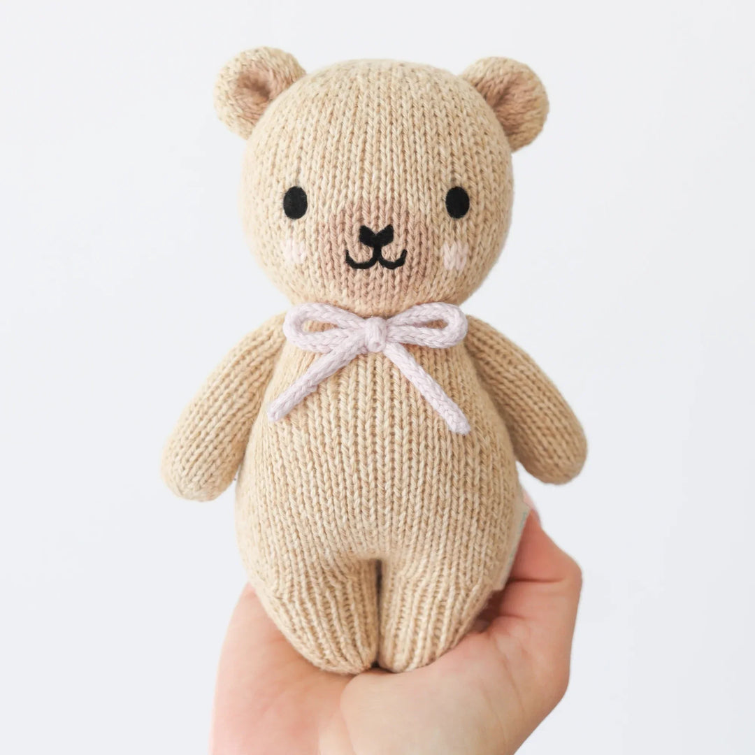 Cuddle + Kind Baby Honey Bear (Lavender Bow)