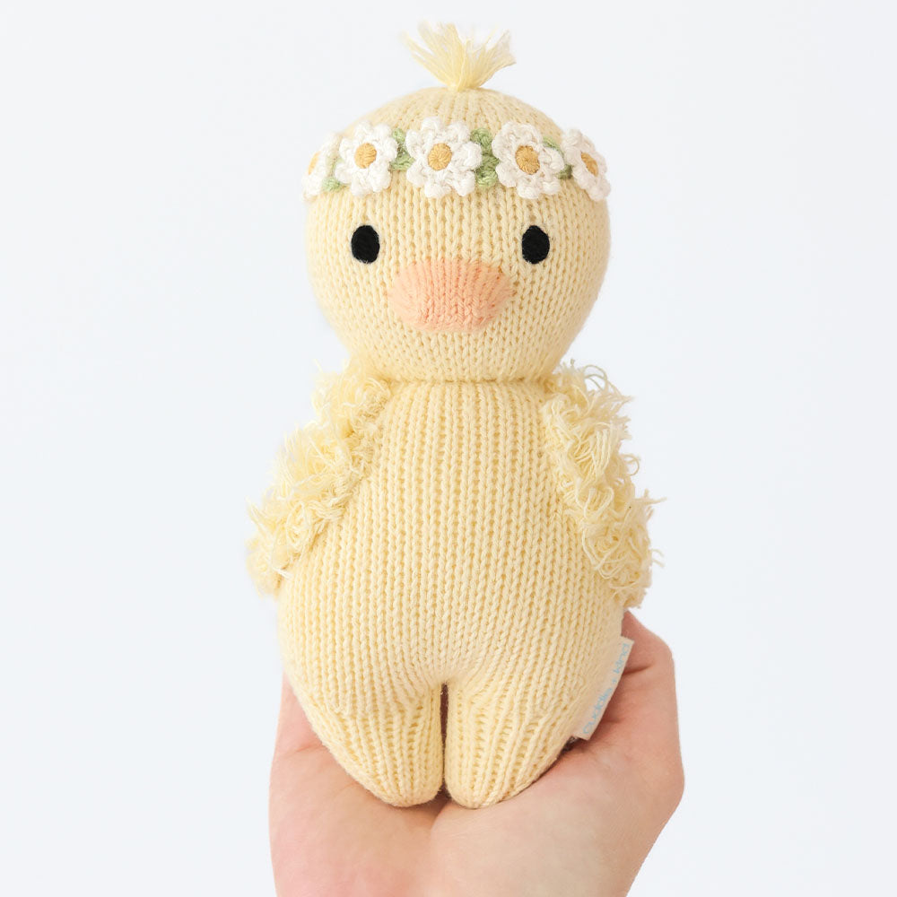 Cuddle + Kind Baby Duckling (Ivory Floral)