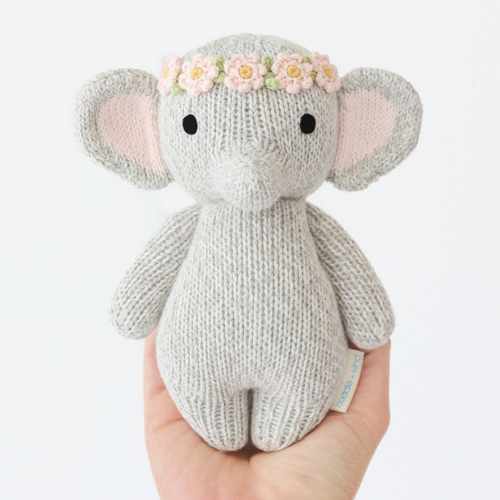 Cuddle + Kind Baby Elephant (Blush Floral)