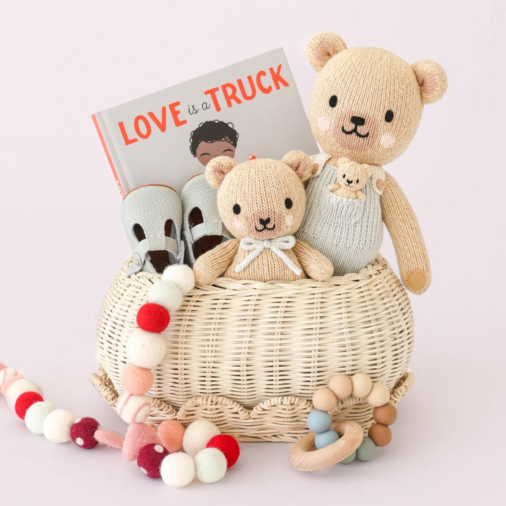 Cuddle + Kind Baby Honey Bear (Robin’s Egg Blue)
