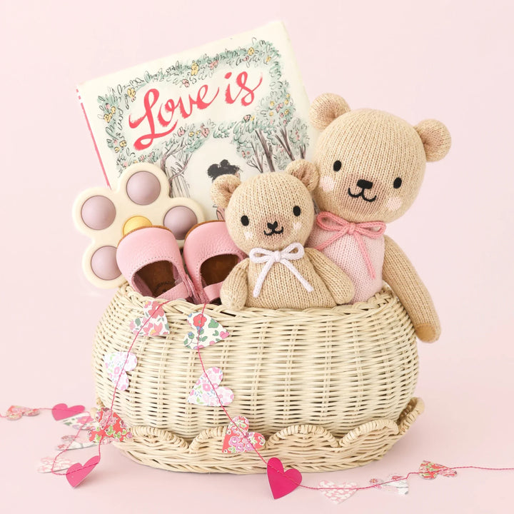 Cuddle + Kind Baby Honey Bear (Lavender Bow)