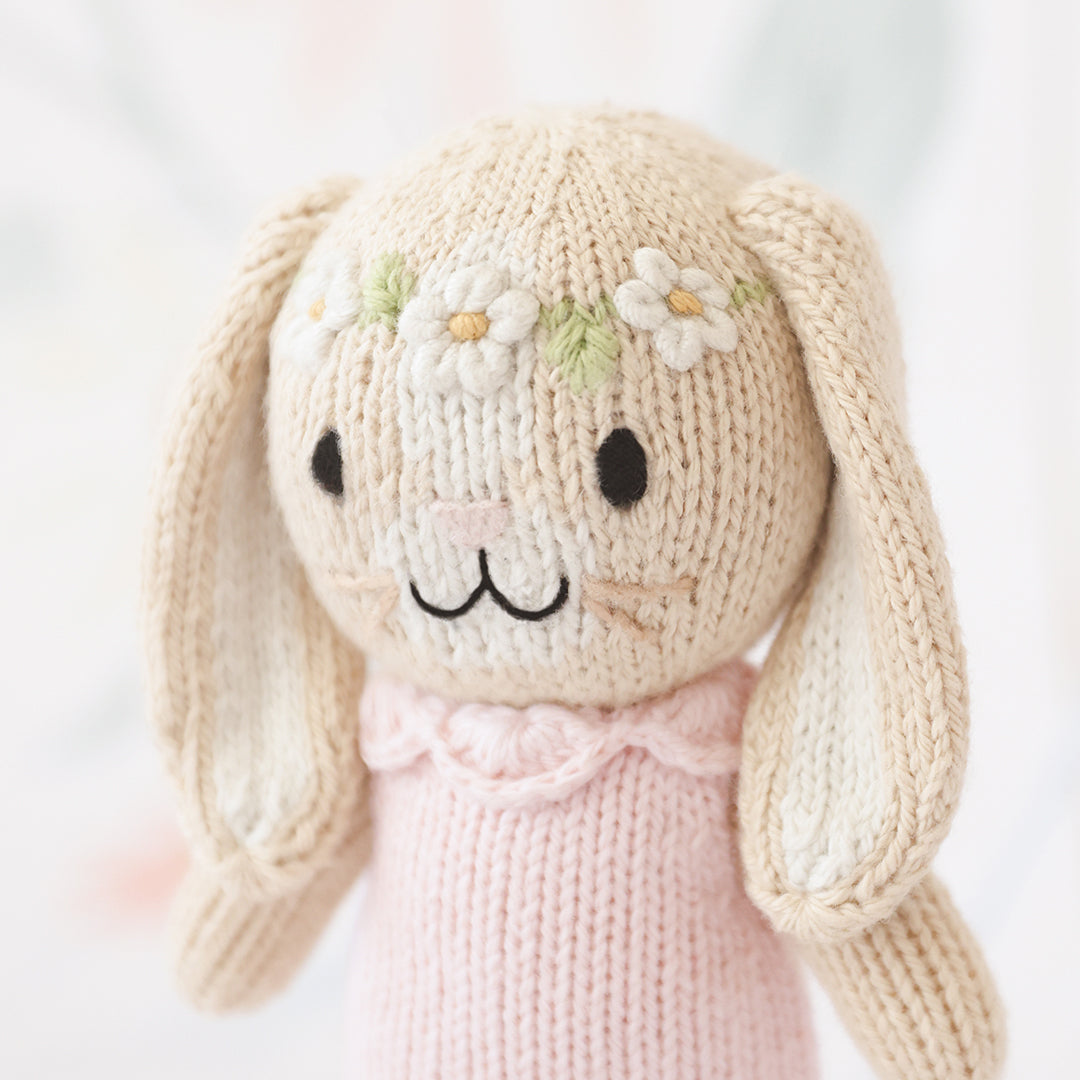 Cuddle + Kind Tiny Hannah The Bunny (Blush)