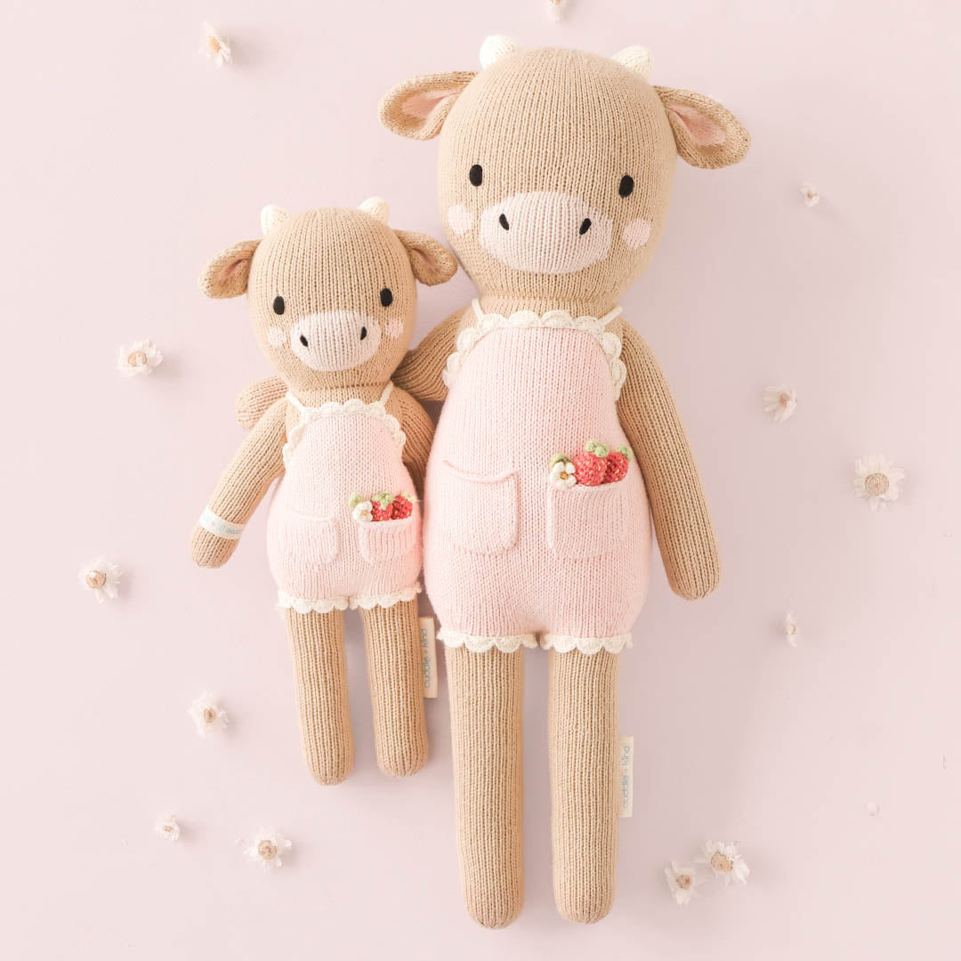 Cuddle + Kind Ava The Cow (Powder Pink)