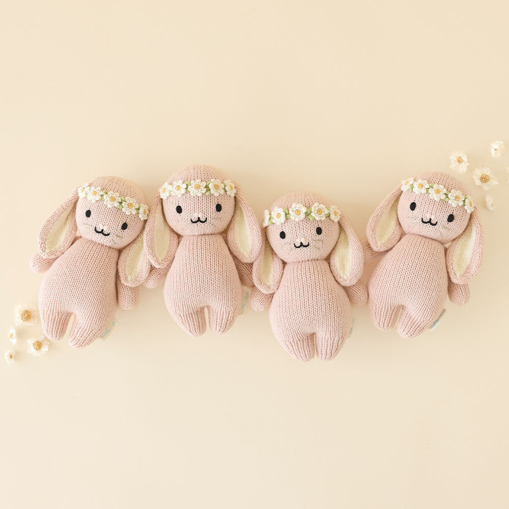 Cuddle + Kind Baby Bunny (Rose With Ivory Floral)