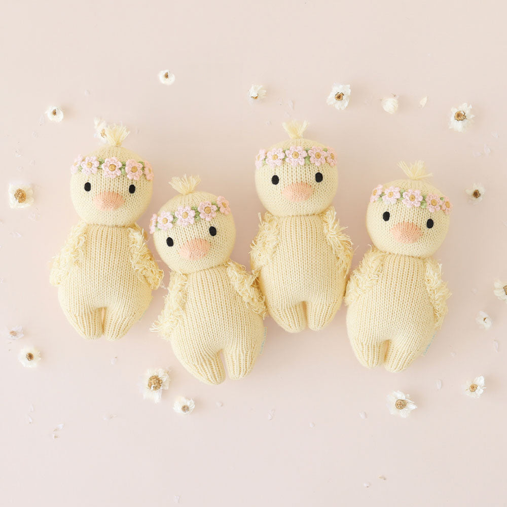 Cuddle + Kind Baby Duckling (Blush Floral)