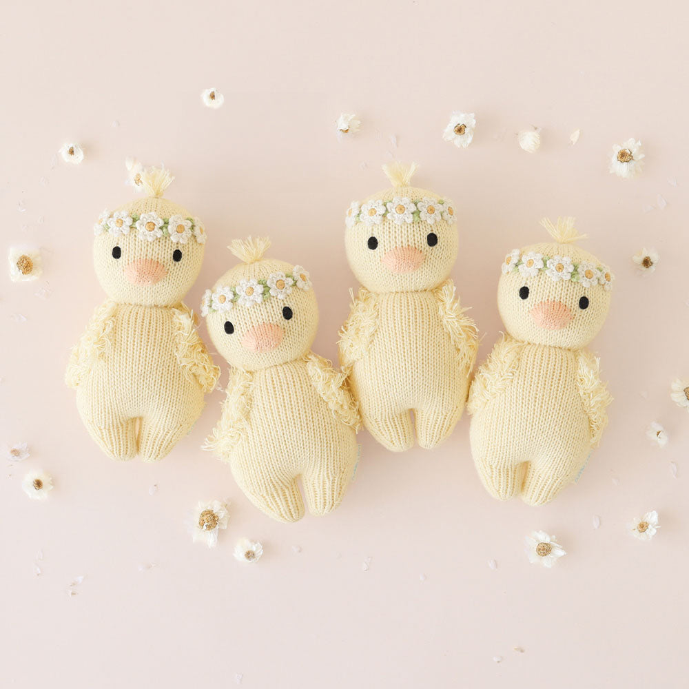 Cuddle + Kind Baby Duckling (Ivory Floral)