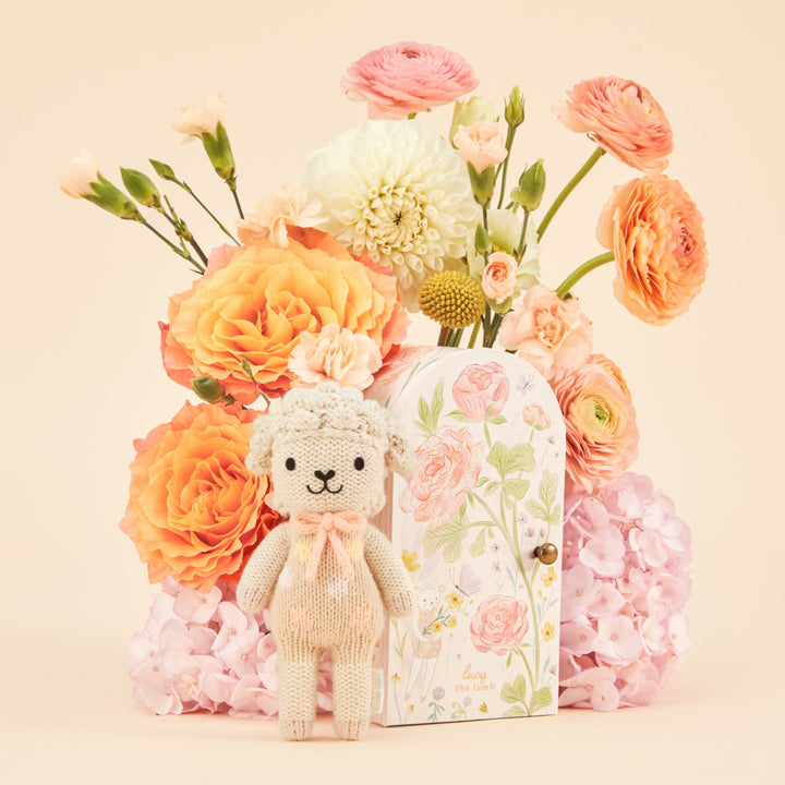 Cuddle + Kind Tiny Lucy The Lamb (Pastel)