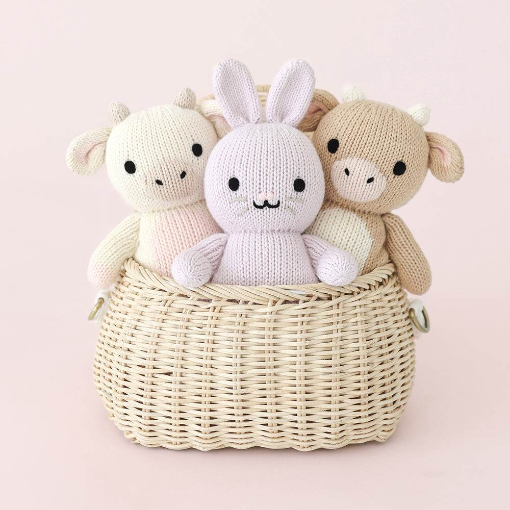Cuddle + Kind Baby Cow (Strawberry)