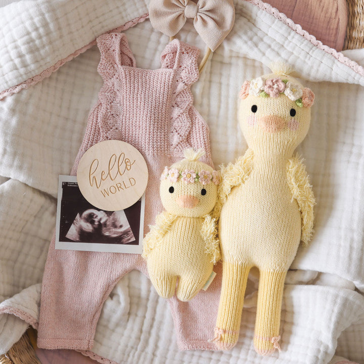 Cuddle + Kind Baby Duckling (Blush Floral)
