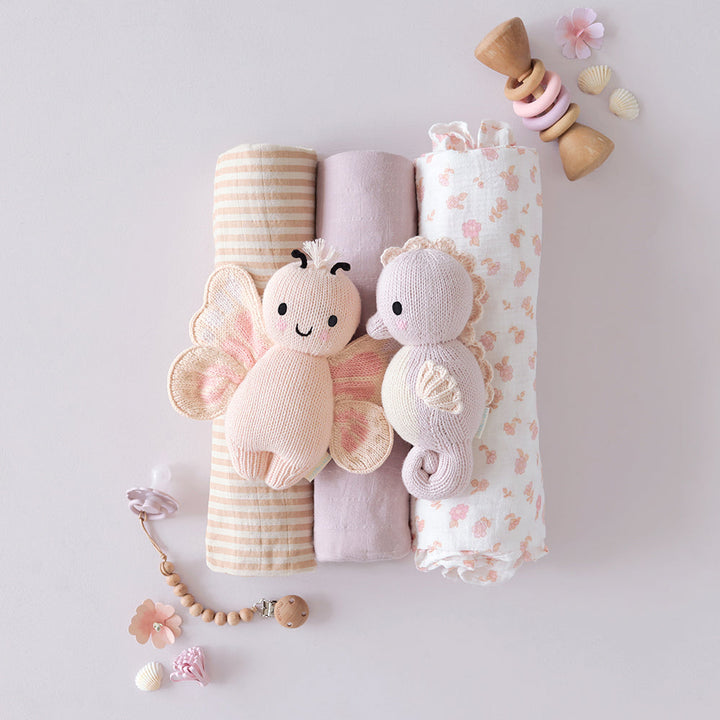 Cuddle + Kind Baby Seahorse (Lilac)