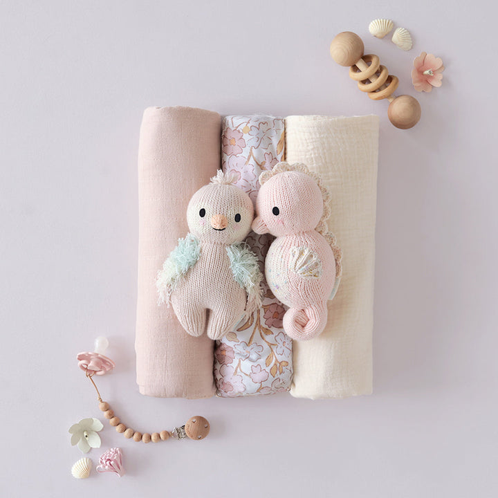 Cuddle + Kind Baby Seahorse (Powder Pink)