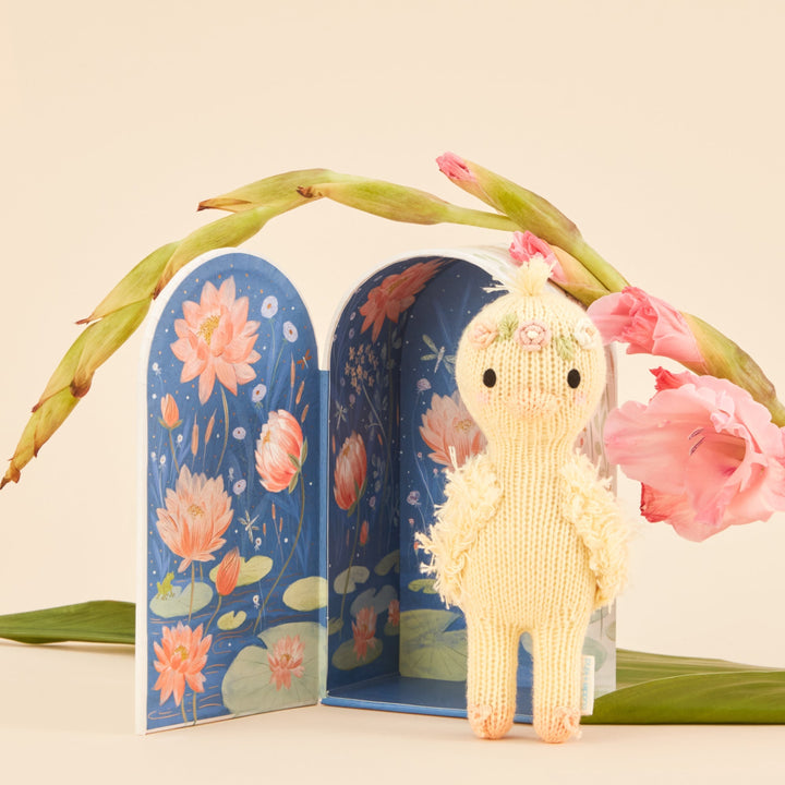 Cuddle + Kind Tiny Flora The Duckling (Mauve)