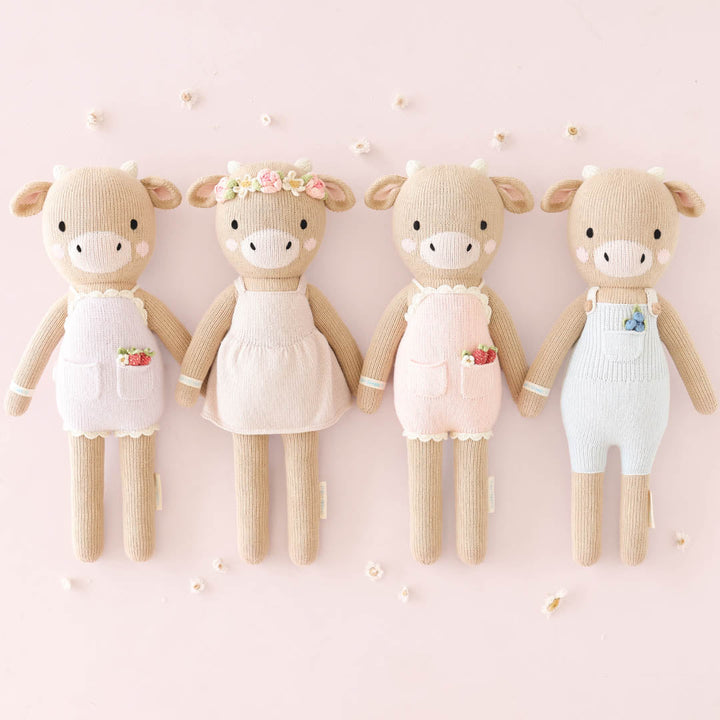 Cuddle + Kind Ava The Cow (Powder Pink)