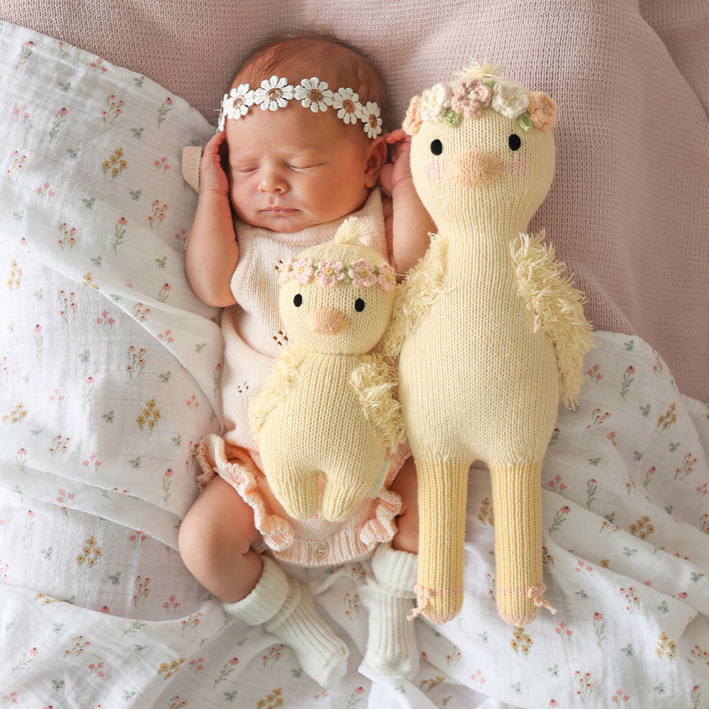 Cuddle + Kind Baby Duckling (Blush Floral)