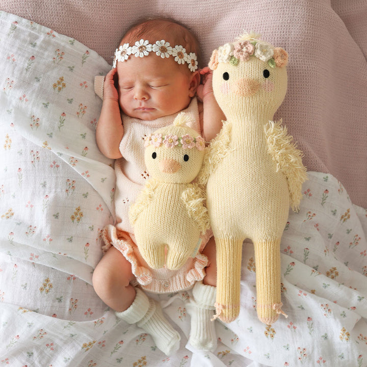 Cuddle + Kind Baby Duckling (Blush Floral)
