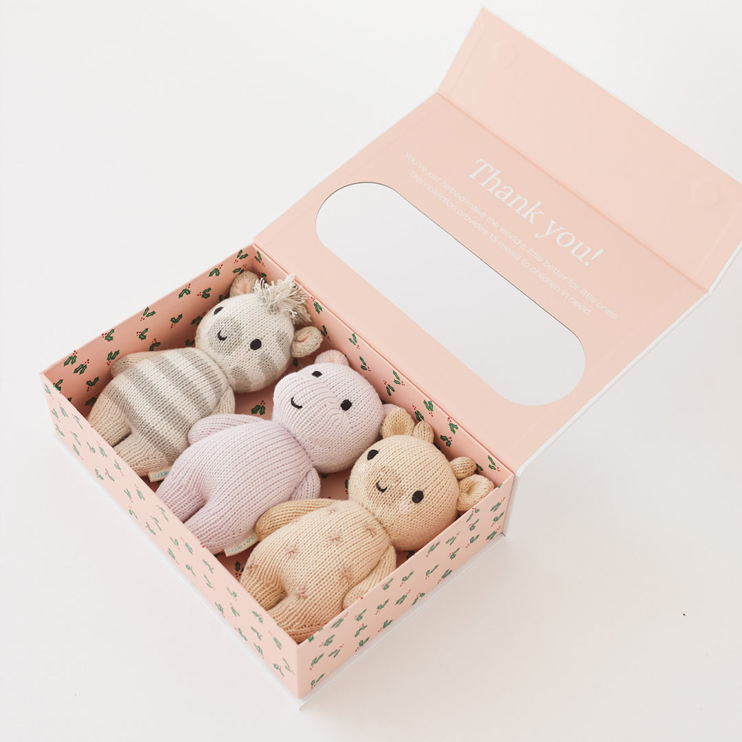 Cuddle + Kind Baby Hippo (Lavender)