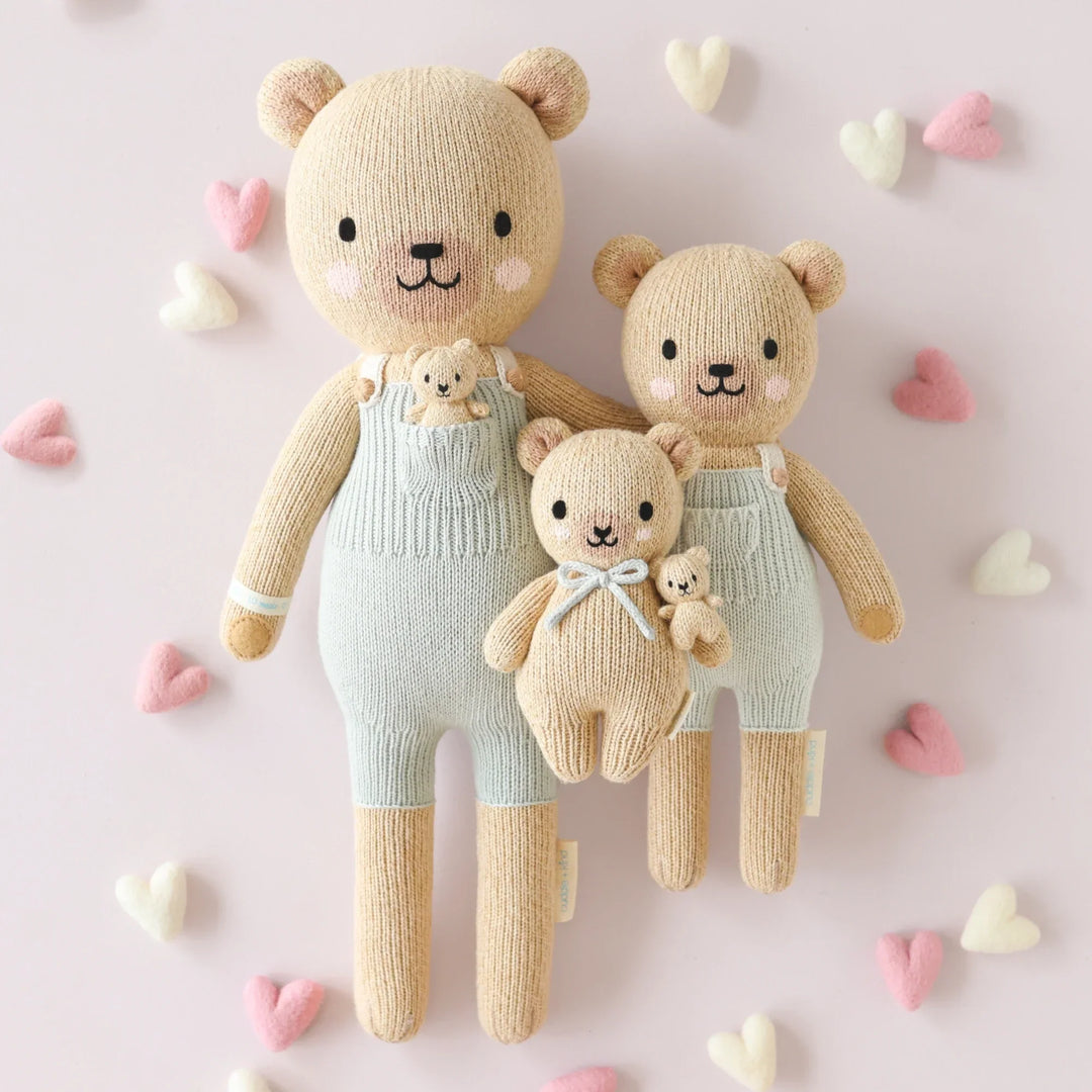 Cuddle + Kind Baby Honey Bear (Robin’s Egg Blue)
