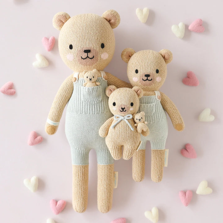 Cuddle + Kind Baby Honey Bear (Robin’s Egg Blue)