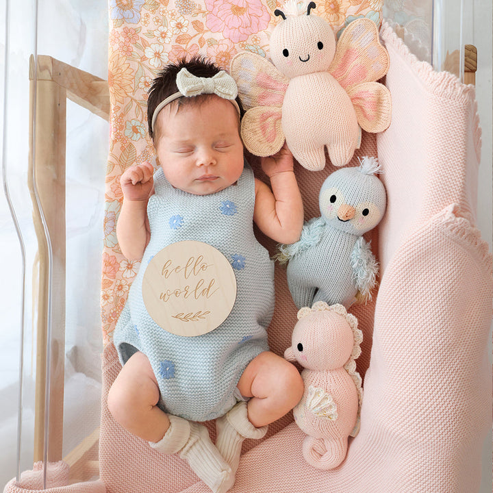 Cuddle + Kind Baby Parrot (Sky Blue)