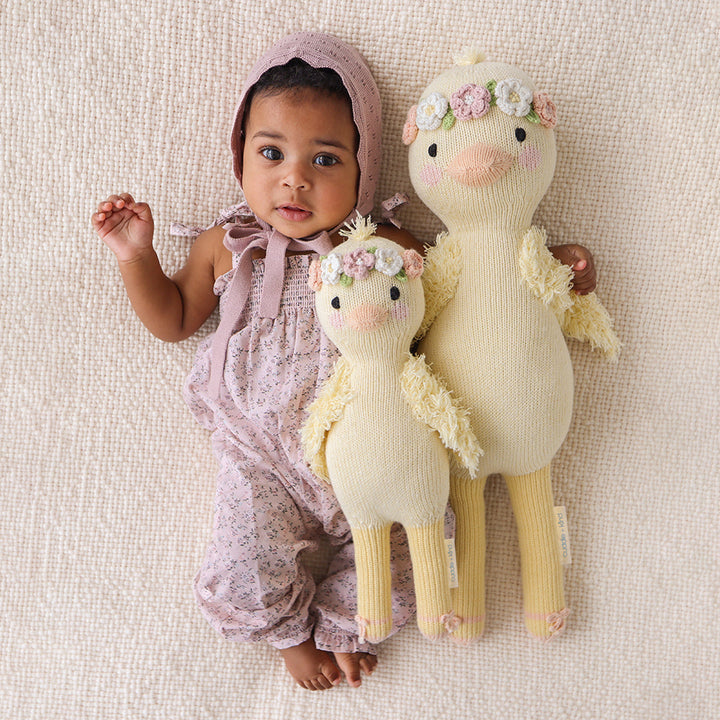 Cuddle + Kind Flora The Duckling (Mauve)