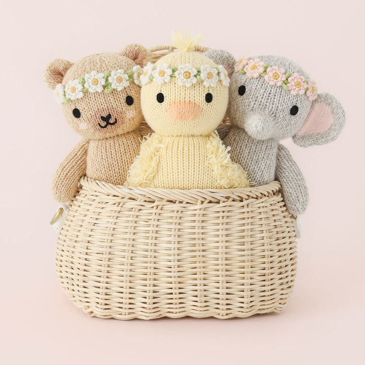 Cuddle + Kind Baby Duckling (Ivory Floral)