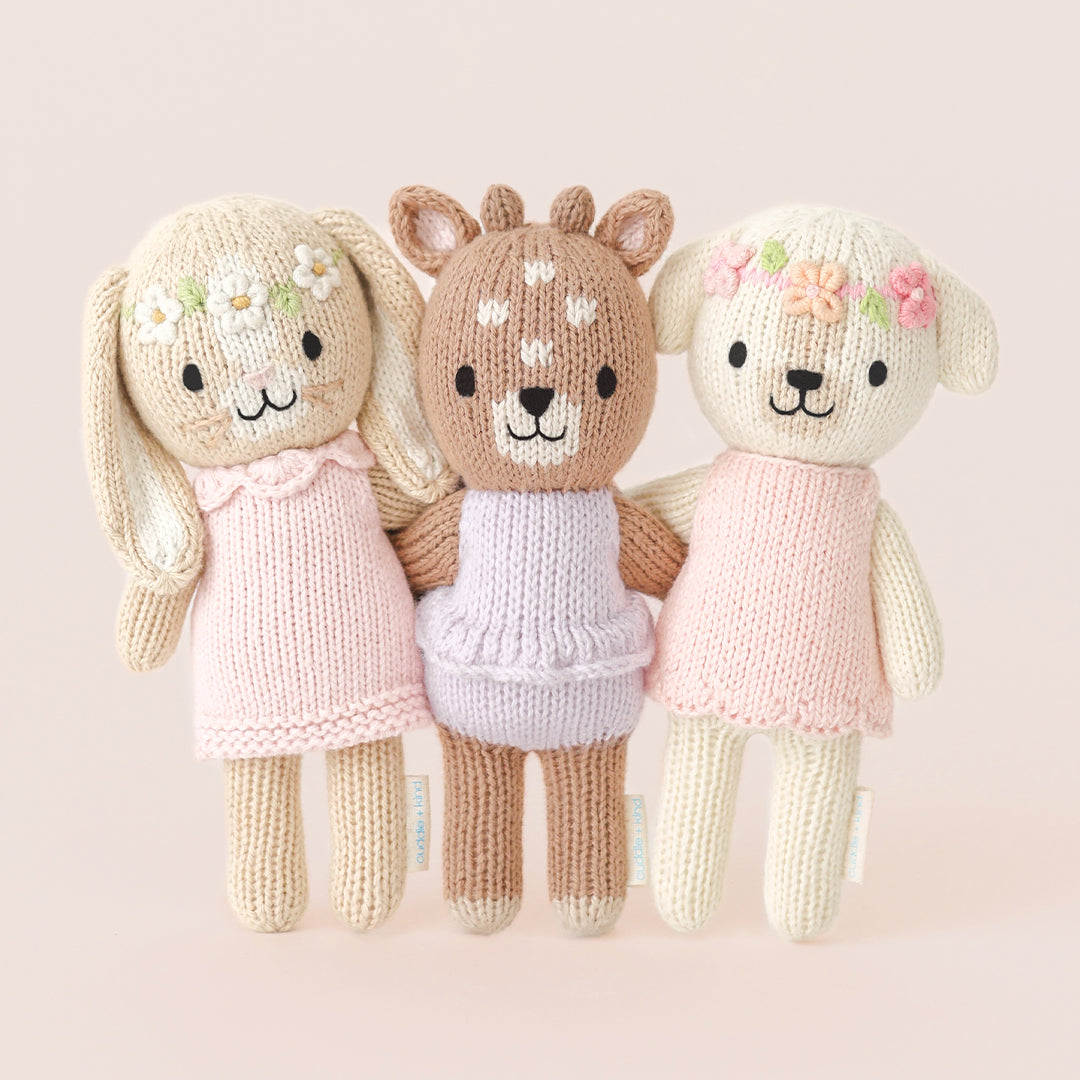 Cuddle + Kind Tiny Hannah The Bunny (Blush)