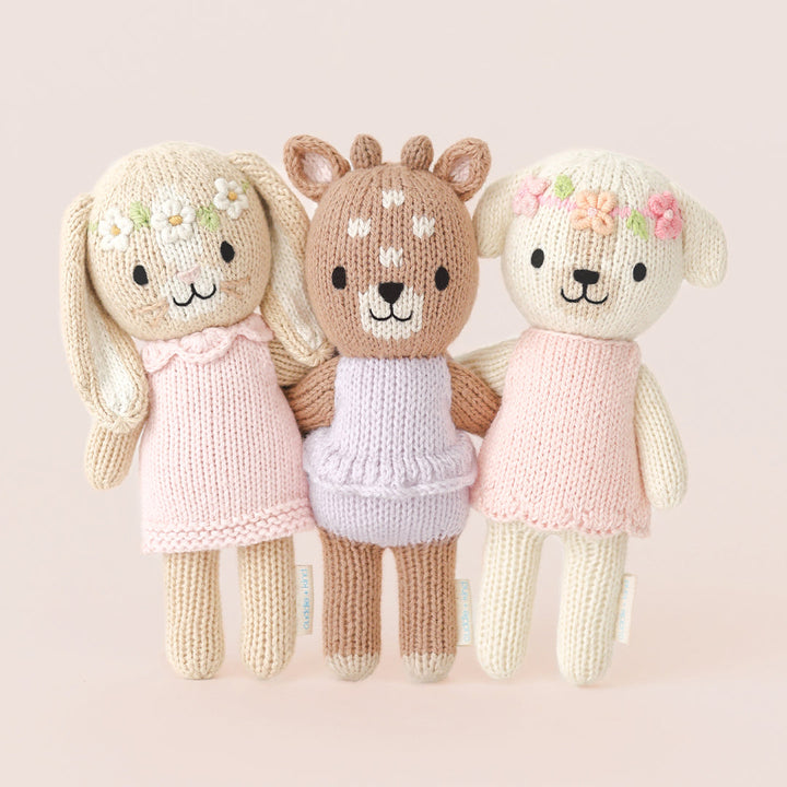 Cuddle + Kind Tiny Hannah The Bunny (Blush)