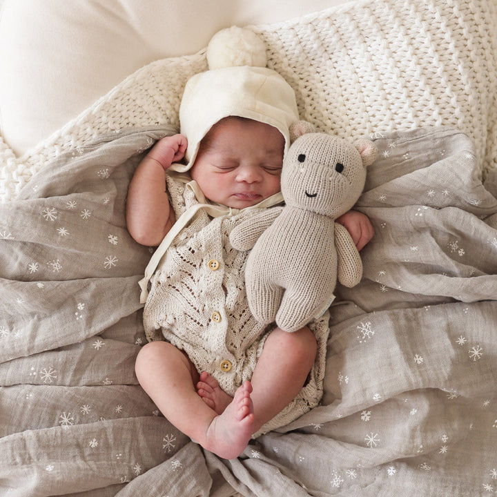 Cuddle + Kind Baby Hippo (Pebble)