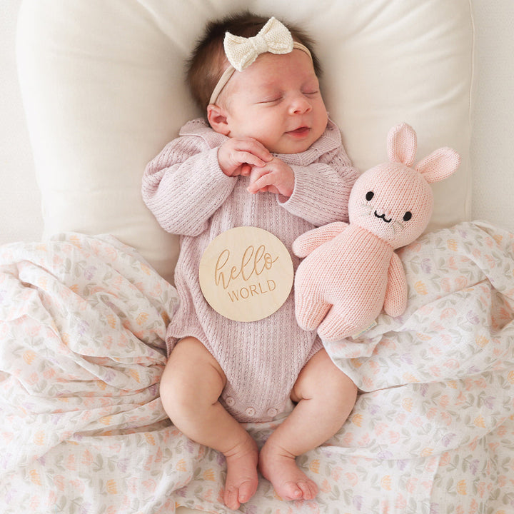 Cuddle + Kind Baby Rabbit (Powder Pink)