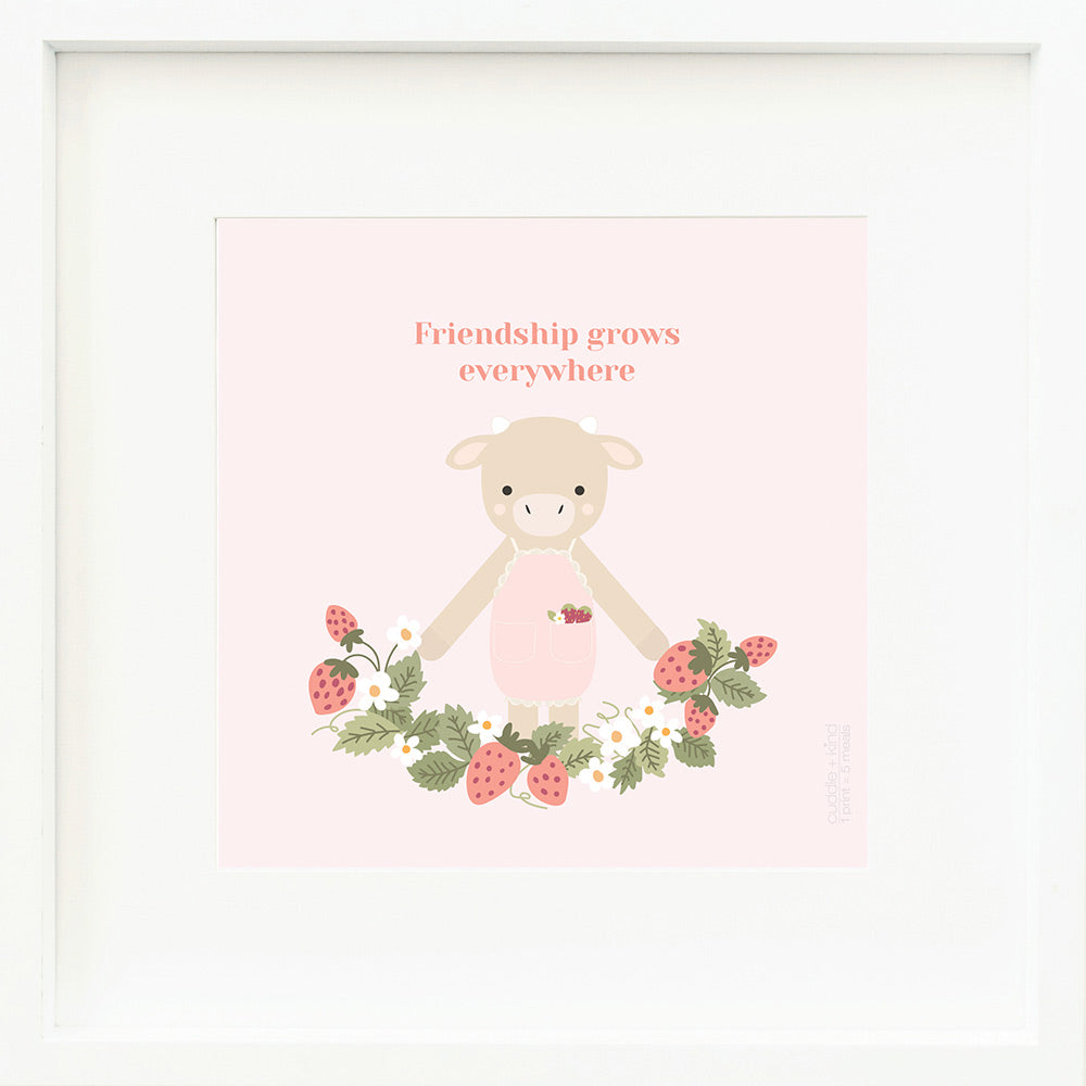 Cuddle + Kind Ava The Cow (Powder Pink)