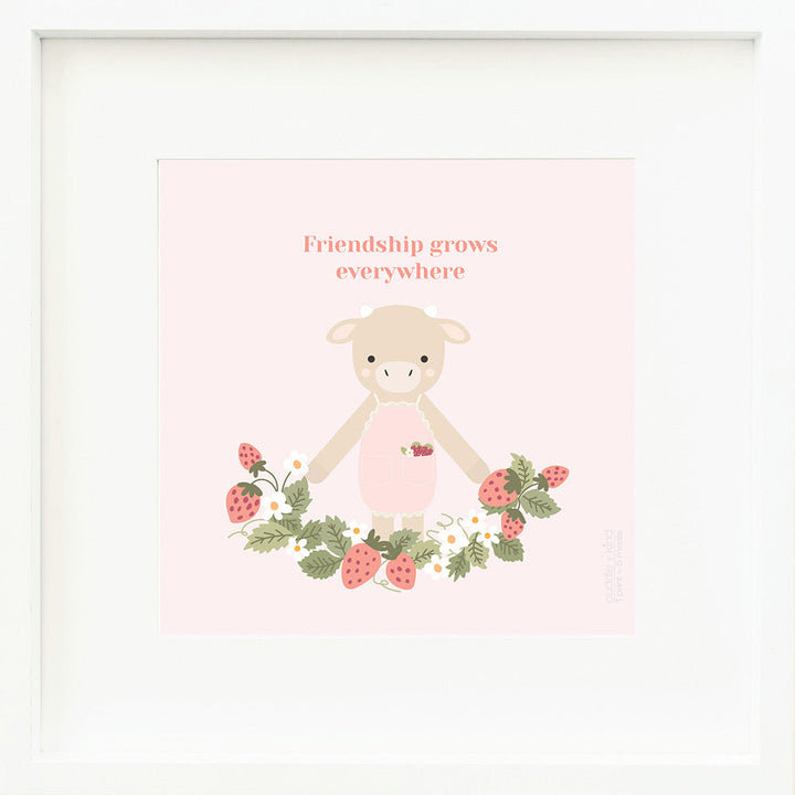 Cuddle + Kind Ava The Cow (Powder Pink)