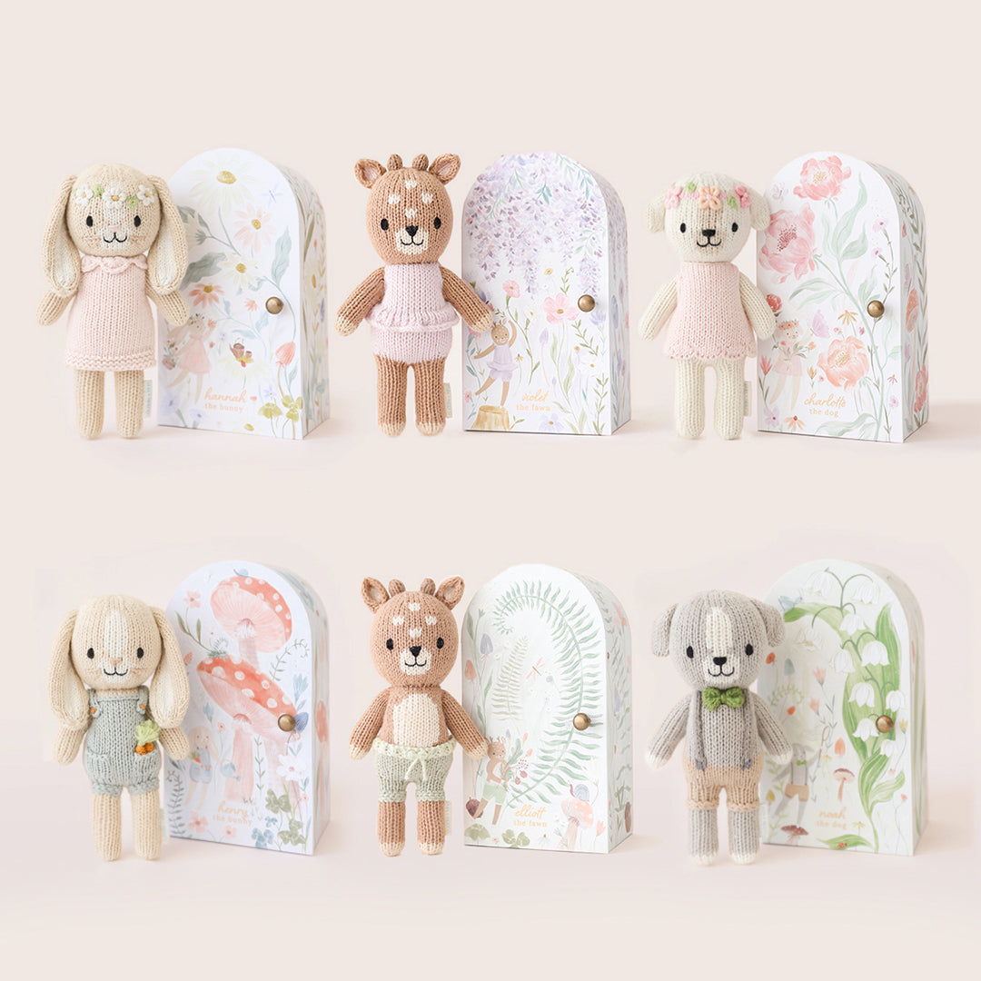 Cuddle + Kind Tiny Hannah The Bunny (Blush)