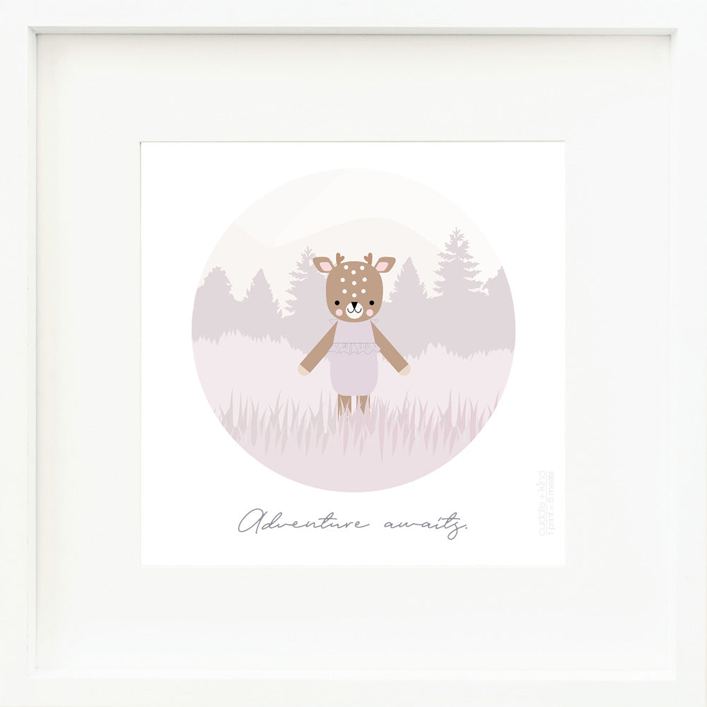 Cuddle + Kind Violet's Print