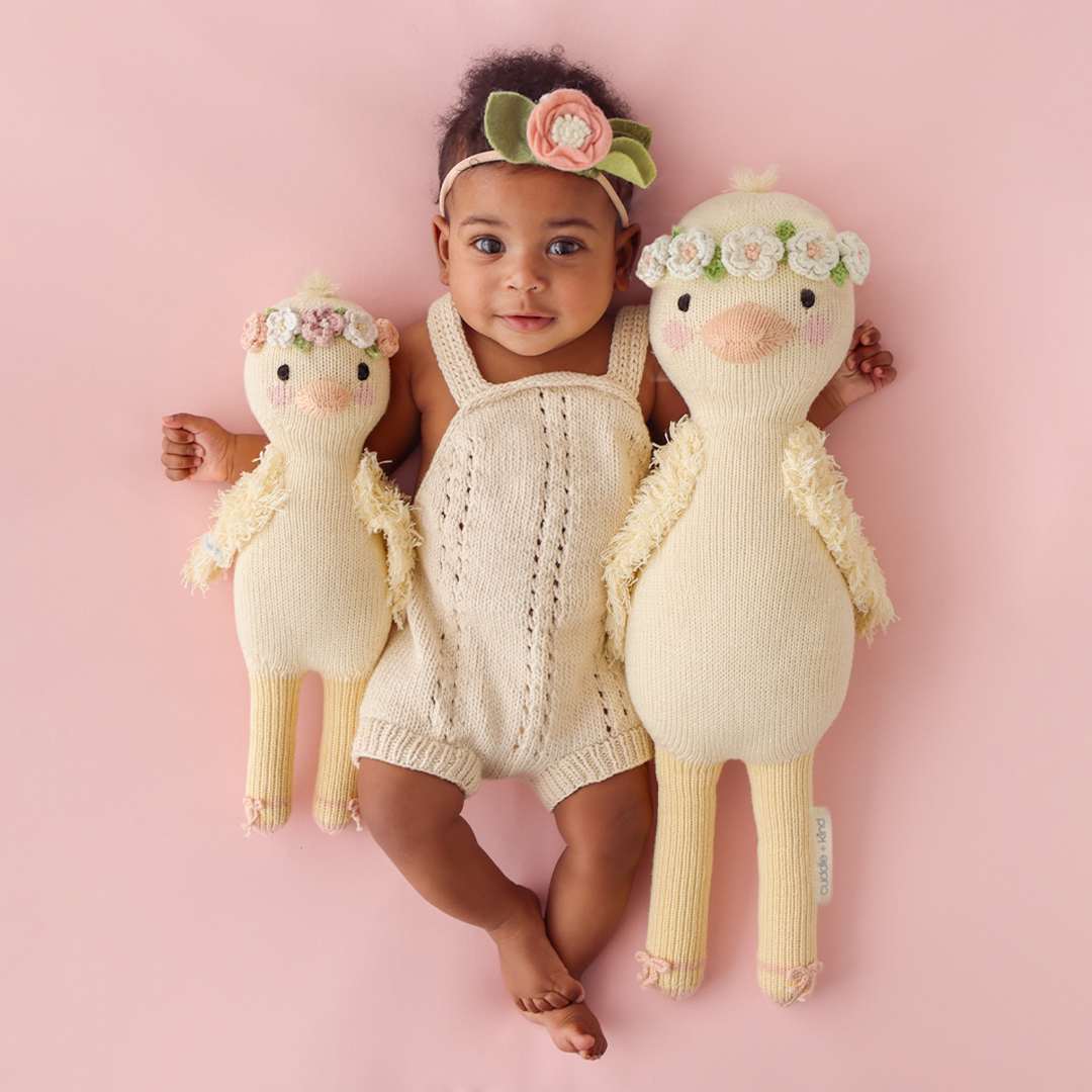 Cuddle + Kind Flora The Duckling (Ivory)