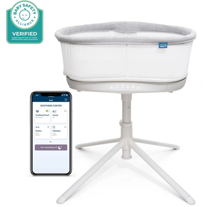 Halo BassiNest Connected Swivel Sleeper 3.0 Smart Bassinet