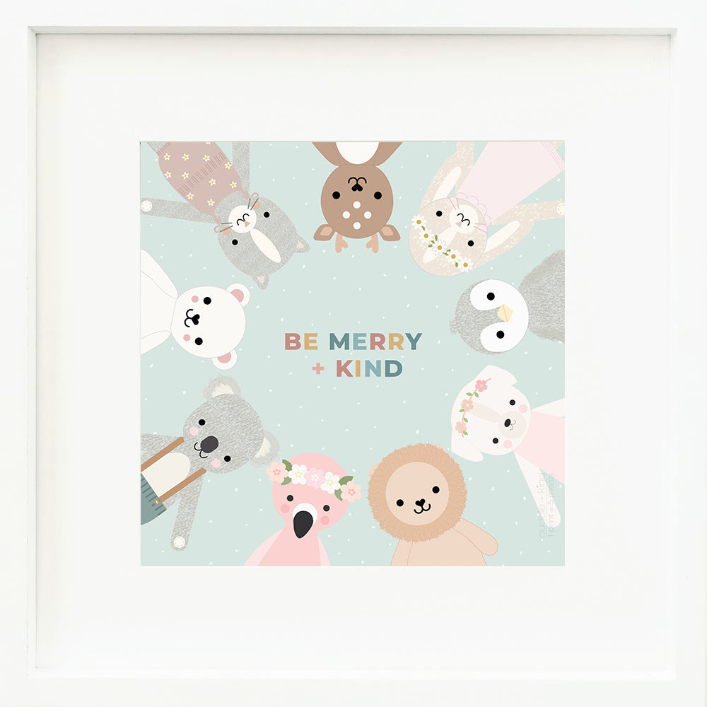 Cuddle + Kind Holiday Print
