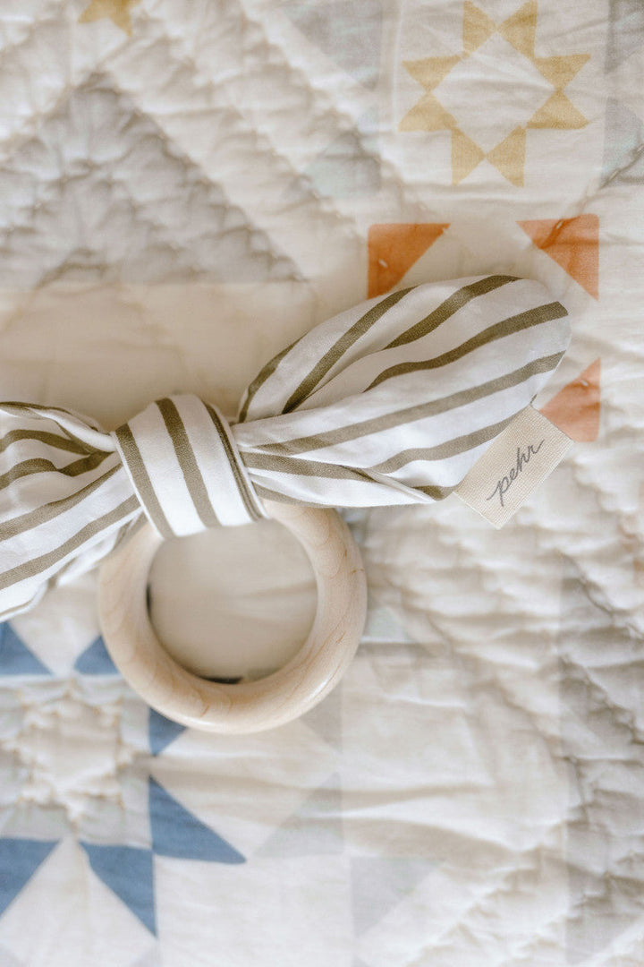 Pehr Striped On The Go Teether