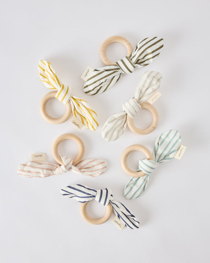 Pehr Striped On The Go Teether