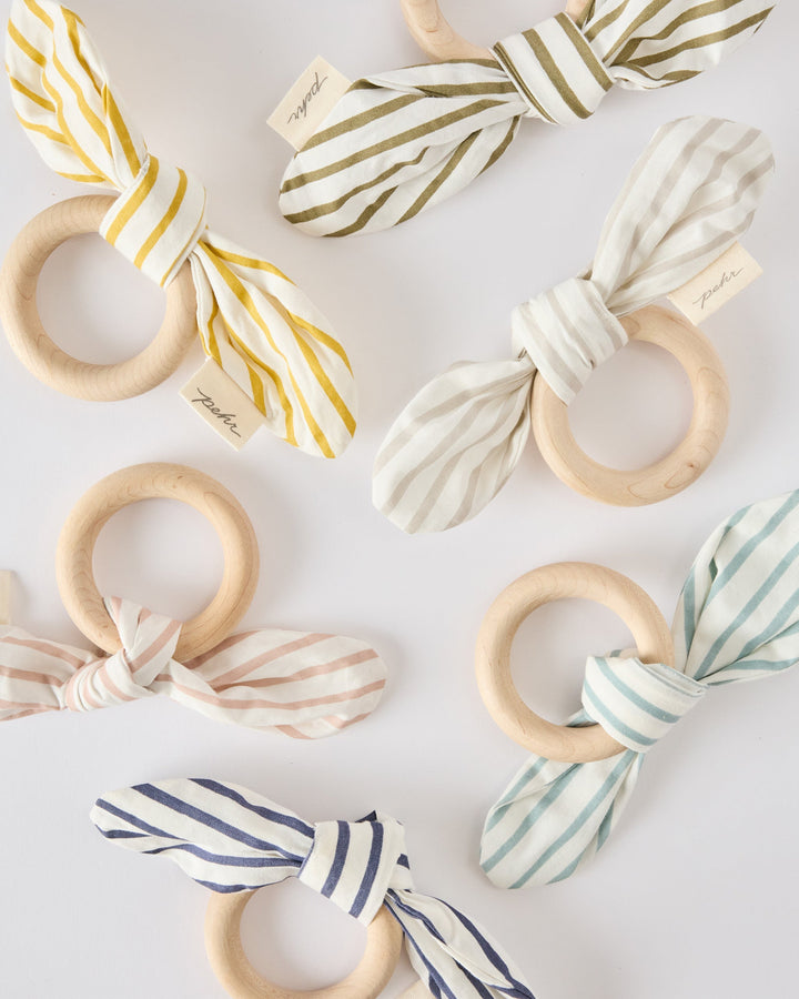 Pehr Striped On The Go Teether