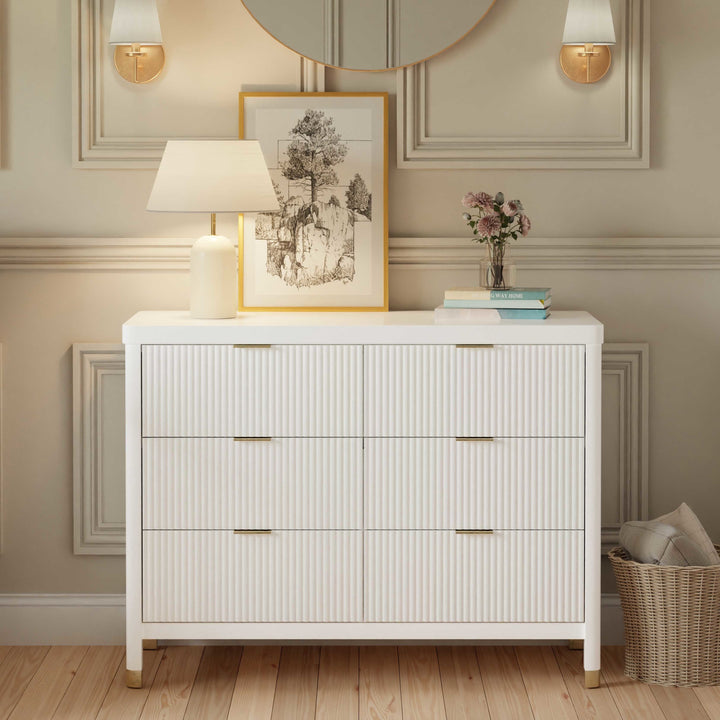 Namesake Brimsley Tambour 6-Drawer Dresser