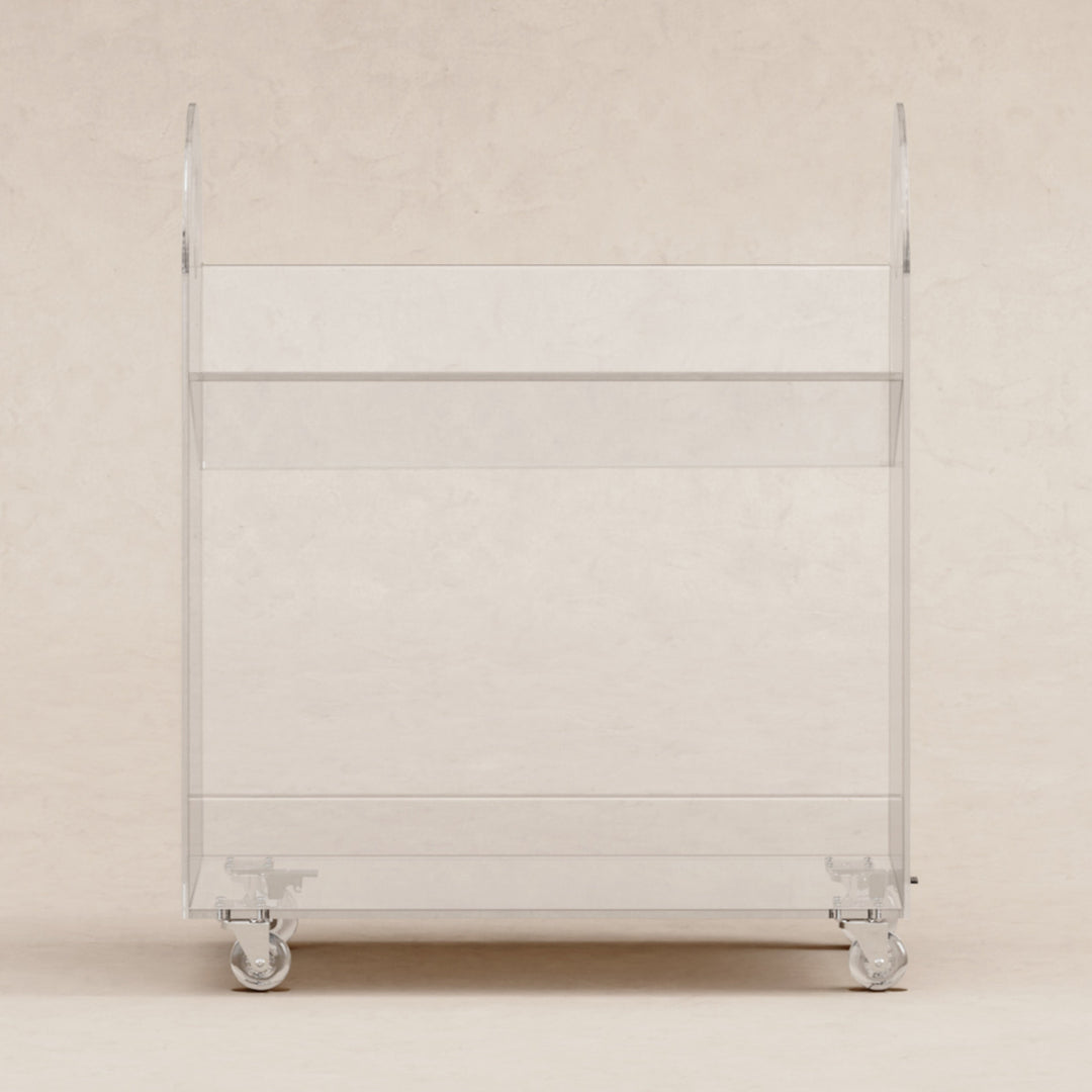 Babyletto Presto Acrylic Bookcase and Cart