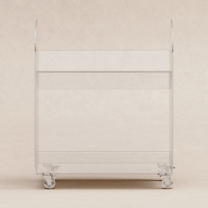Babyletto Presto Acrylic Bookcase and Cart