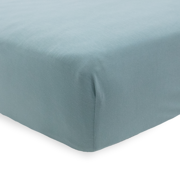 Little Unicorn Stretch Knit Crib Sheet | Harbor