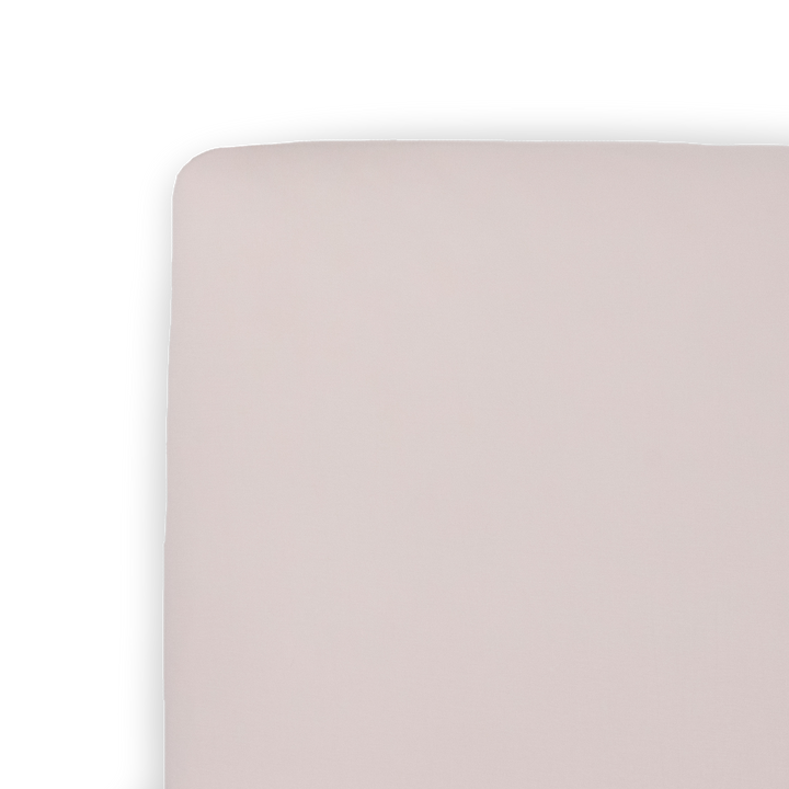 Little Unicorn Stretch Knit Crib Sheet | Soft Blush