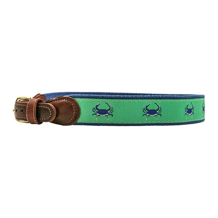 J. Bailey Buddy Belt-Crab on Green