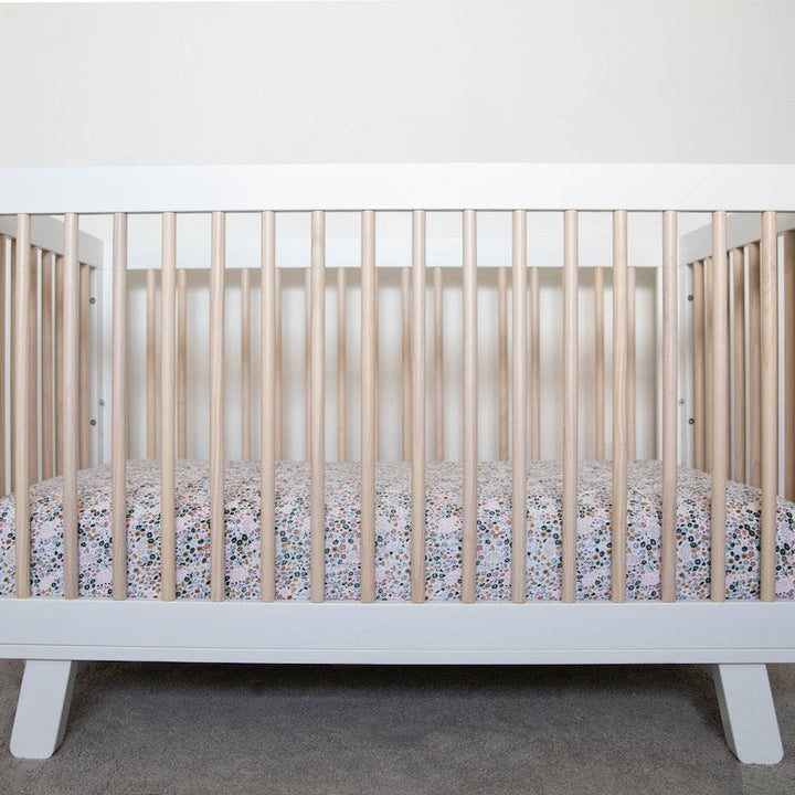 Little Unicorn Cotton Muslin Crib Sheet | Pressed Petals