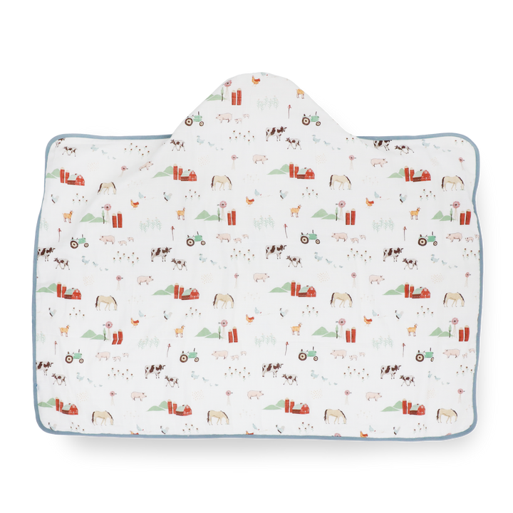Little Unicorn Toddler Hooded Towel | Farmyard