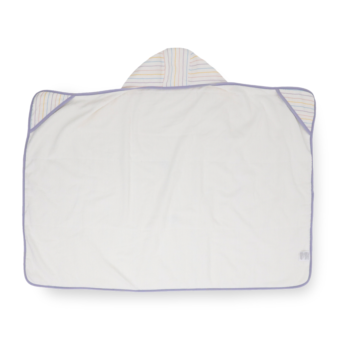 Little Unicorn Toddler Hooded Towel | Unicorn Stripe